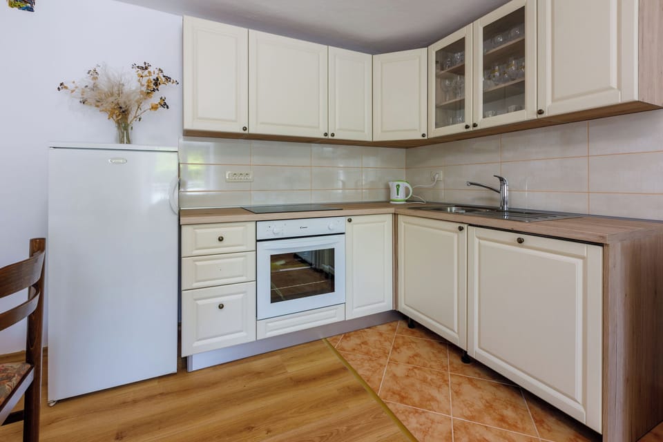 House | Private kitchen | Fridge, microwave, oven, stovetop