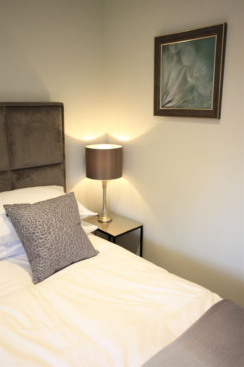 front bedroom with king bed