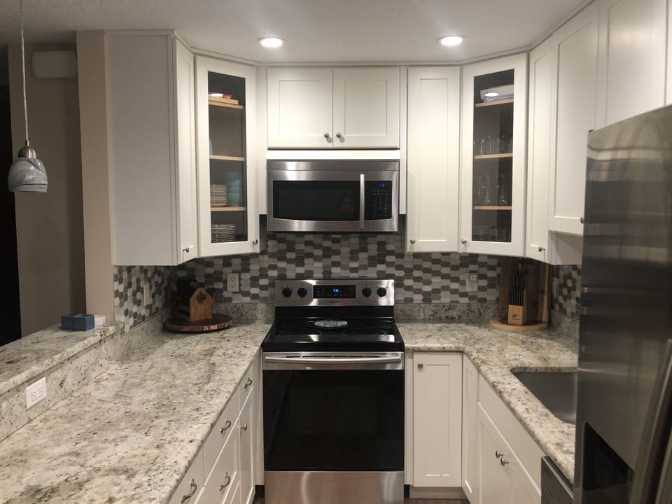 Fully equipped kitchen
