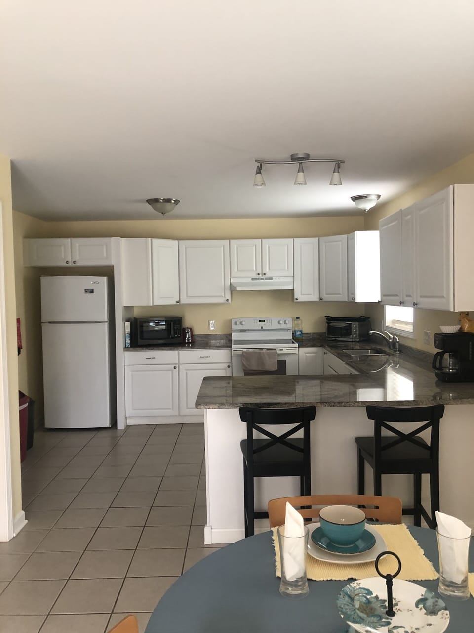 Spacious kitchen