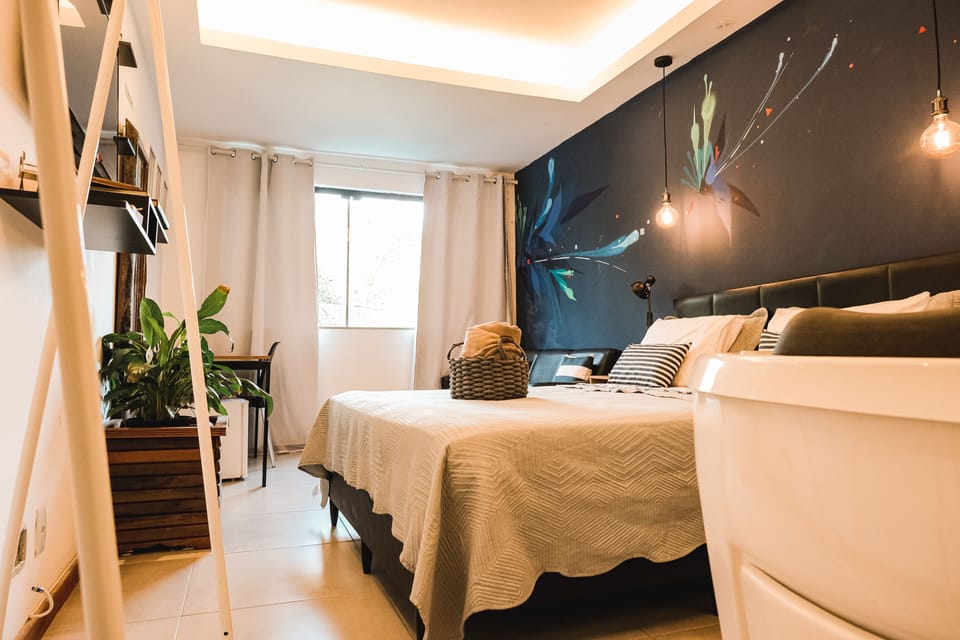 Suite Tulum com hidromassagem | Desk, laptop workspace, free WiFi, bed sheets