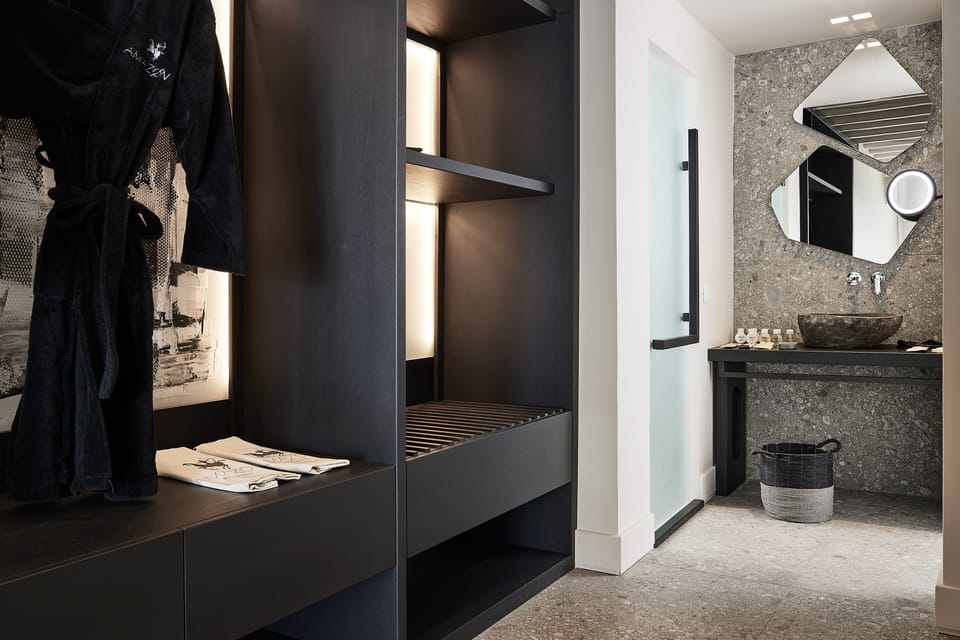 Deluxe Family Suite with Private Pool | Premium bedding, minibar, in-room safe, individually decorated