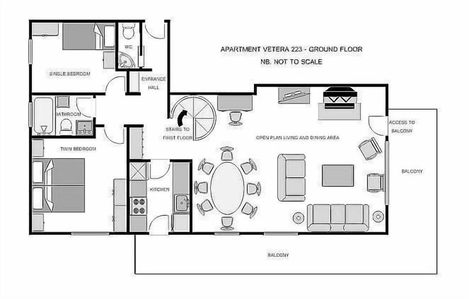 Lower level floorplan