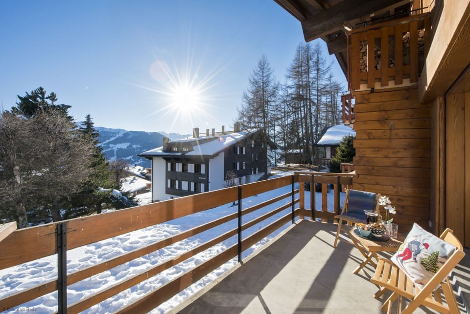 Trois Melezes balcony