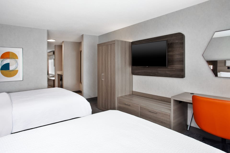 Suite, 1 Bedroom (Living Area) | Premium bedding, Tempur-Pedic beds, in-room safe, desk