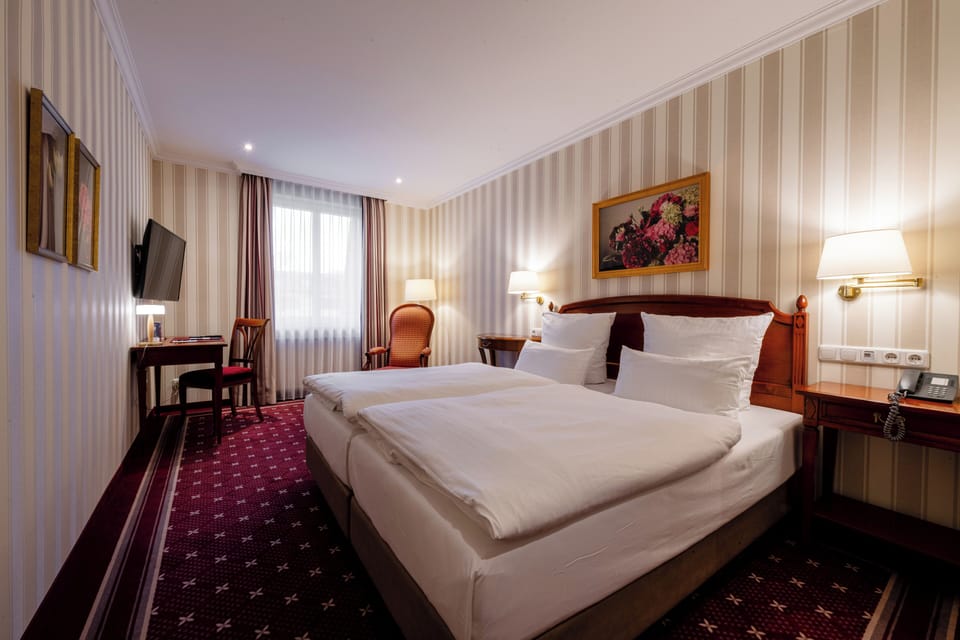 Standard Double Room | Premium bedding, in-room safe, desk, laptop workspace