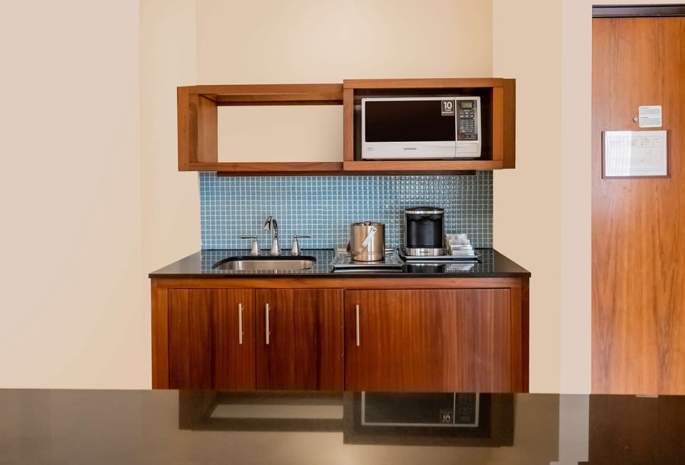 Deluxe Suite, 1 King Bed (Sundeck) | Private kitchen