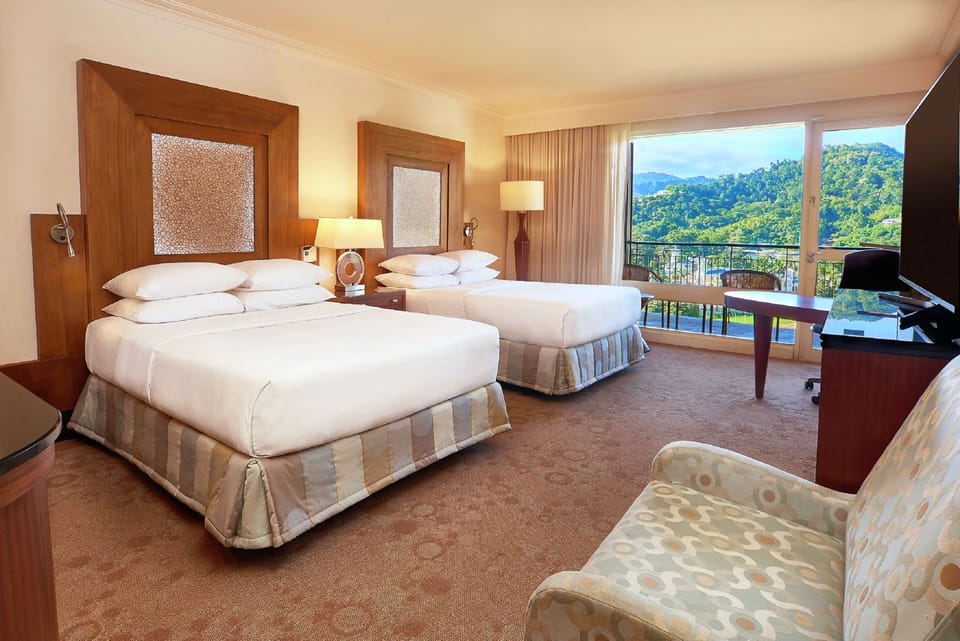 Deluxe Room, 2 Double Beds | 1 bedroom, premium bedding, down comforters, pillowtop beds