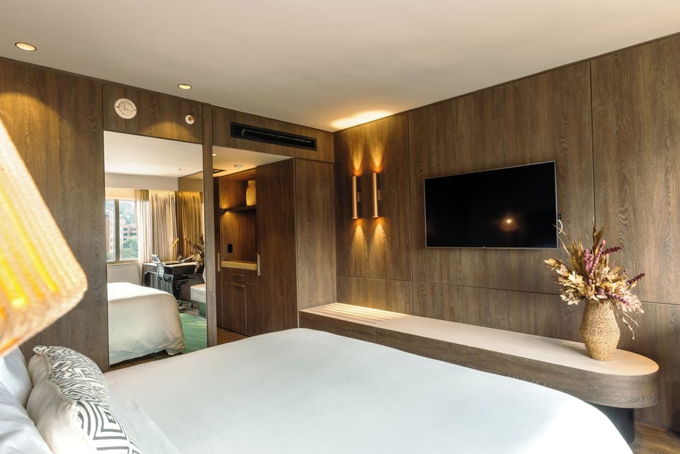 Premium bedding, minibar, in-room safe, desk