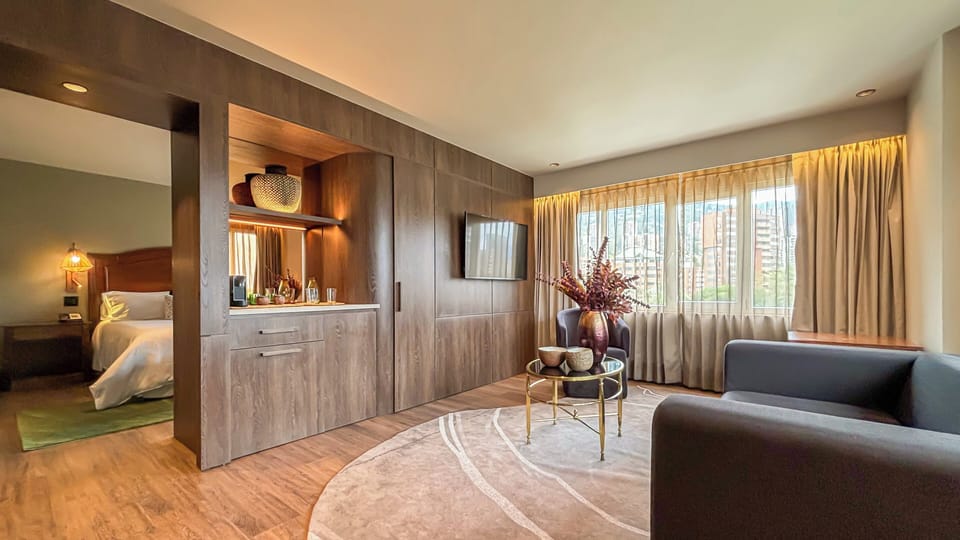 Premium bedding, minibar, in-room safe, desk