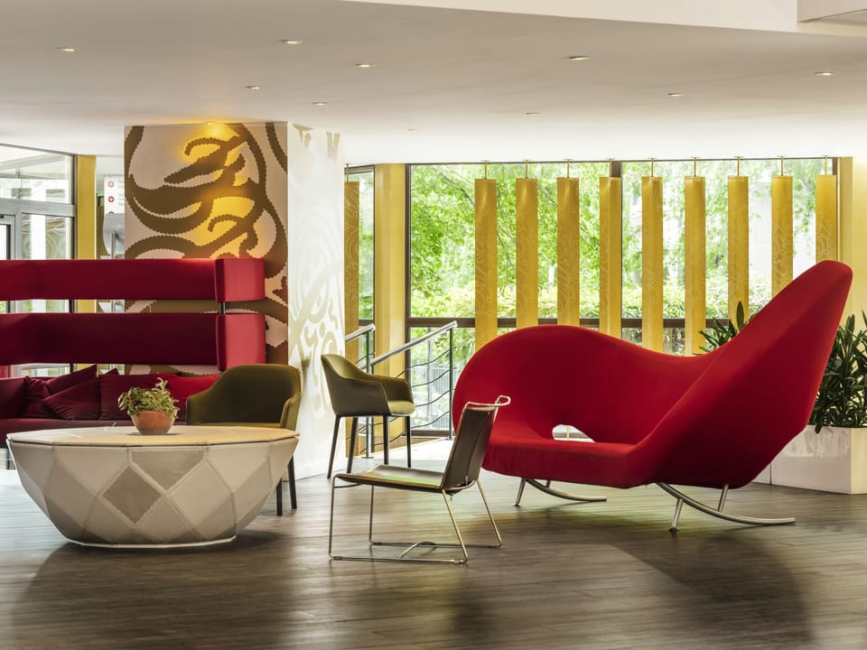 Lobby sitting area