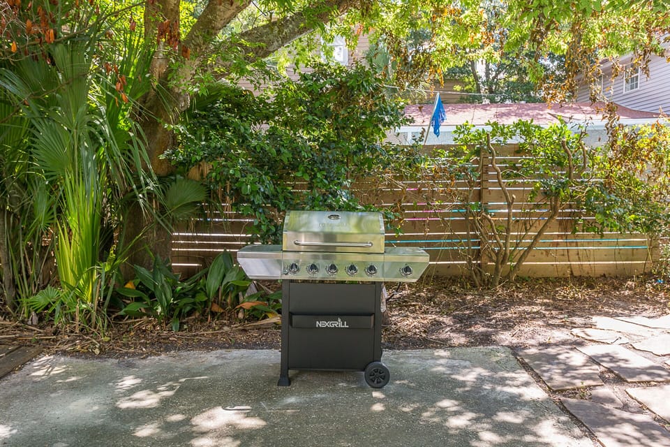 Gas grill for you (we provide the gas)
