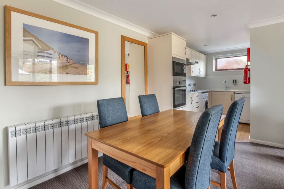 Dine in comfort with our inviting dining area that feels like home.