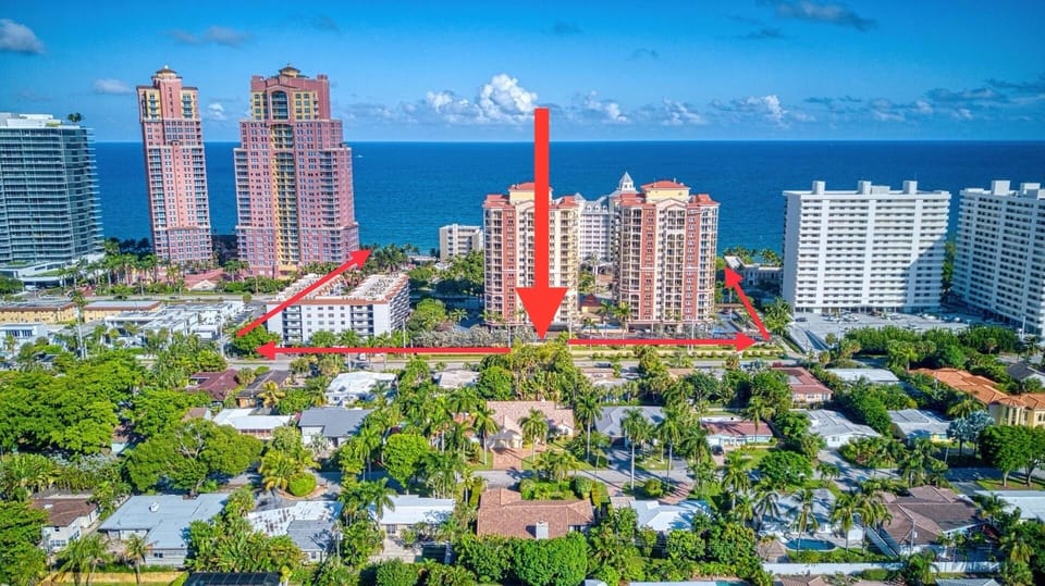 Direct access to the Beach