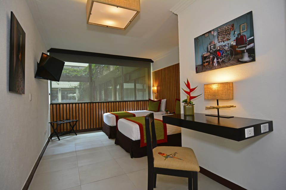 Deluxe Twin Room, 1 Bedroom | Garden view