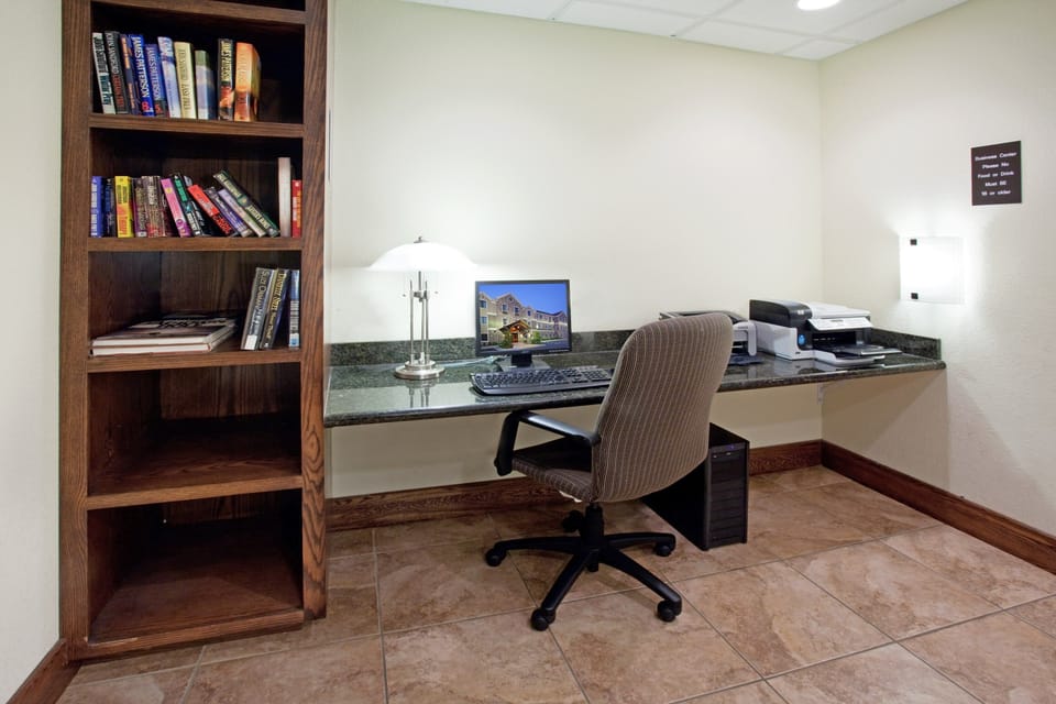 Business travelers will love having access to the on-site business center.
