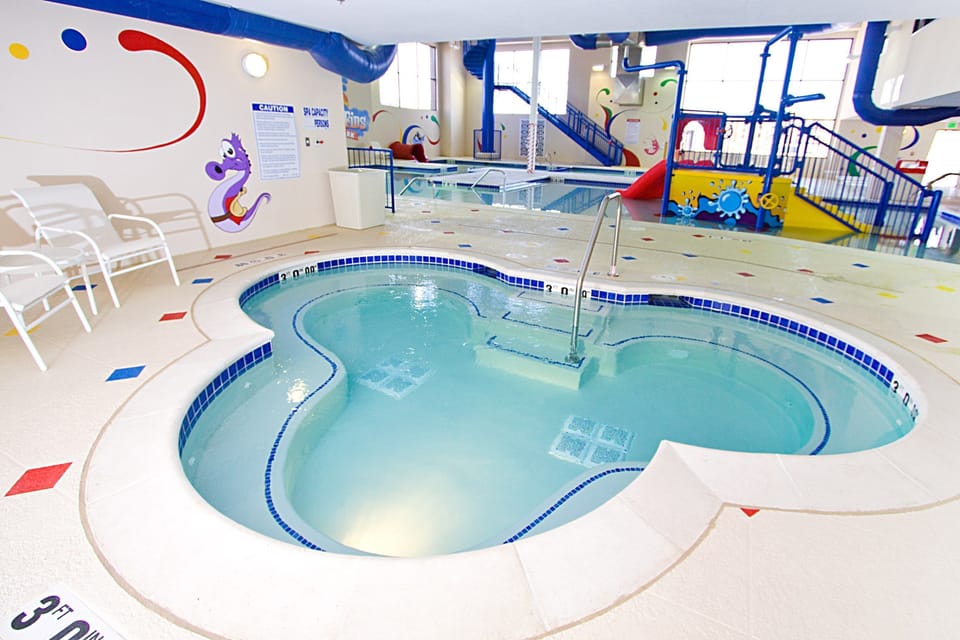 Kids will love the pool.