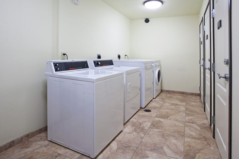 Do your laundry with ease using the on-site laundry facilities.