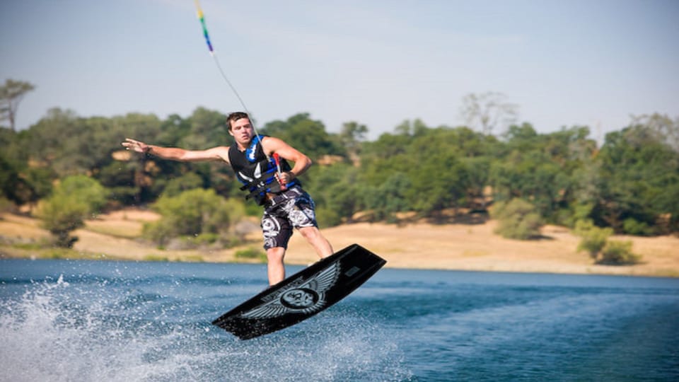 Water sports at Folsom Lake.
