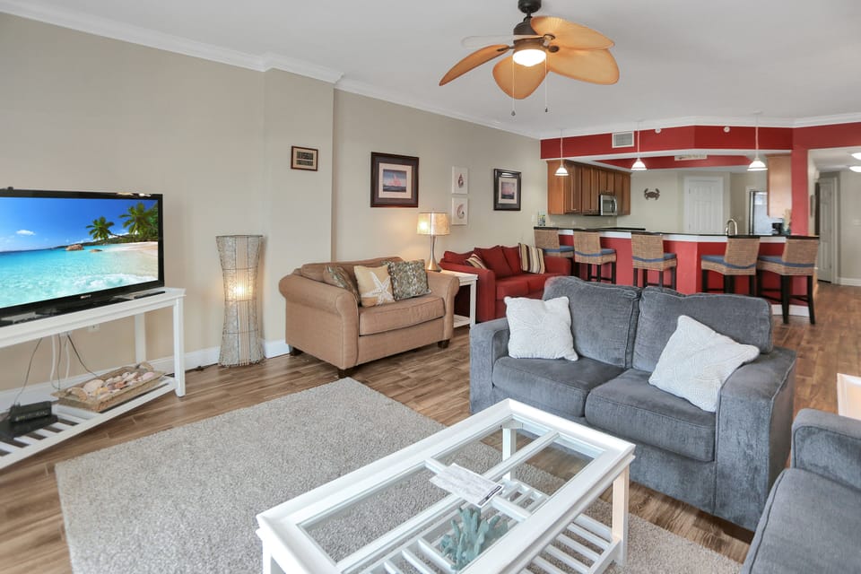 Living Room with TV