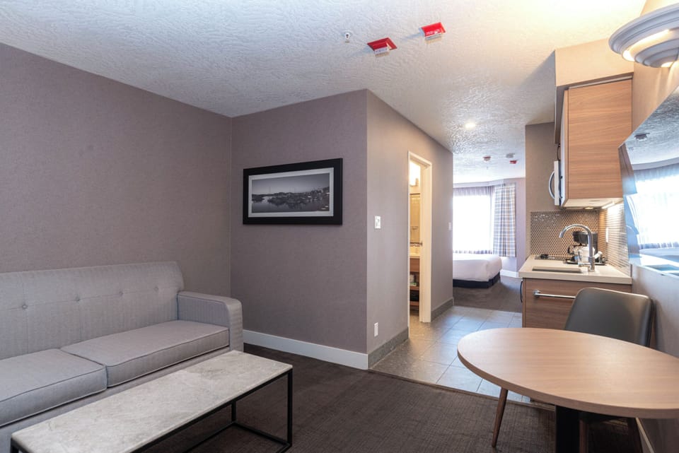 Standard Suite, 1 King Bed with Sofa bed, Kitchenette | In-room safe, desk, iron/ironing board, free WiFi