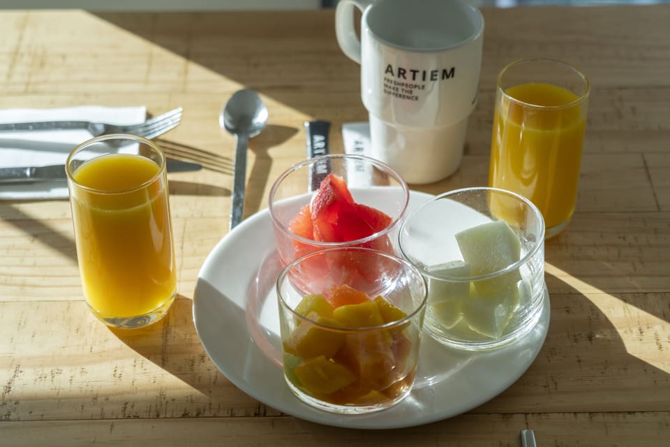Breakfast buffet
