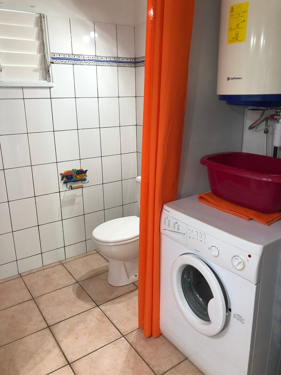 The bathroom