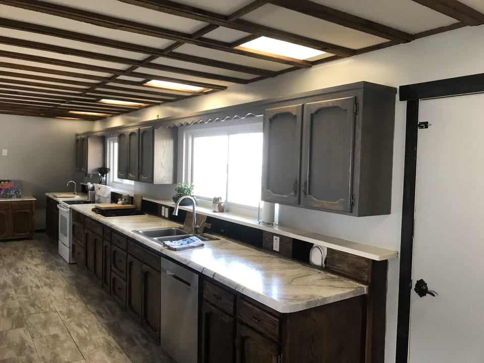 Well stocked kitchen