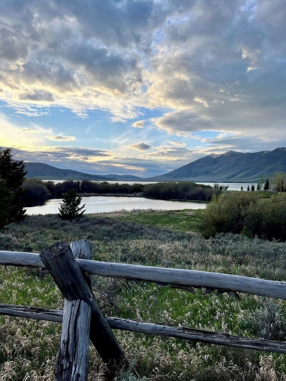 A beautiful evening view.