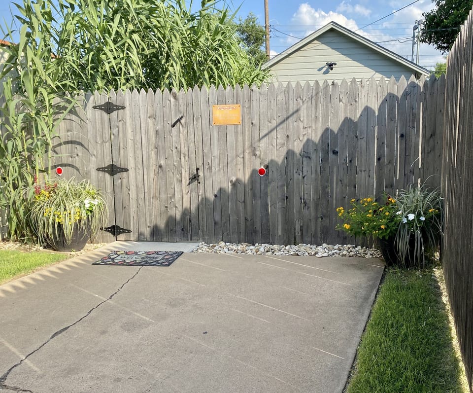 Private off street parking