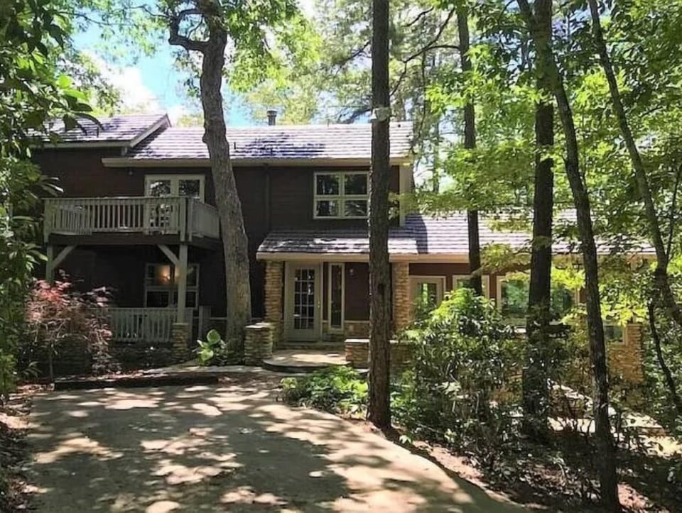 Front of the house from main driveway