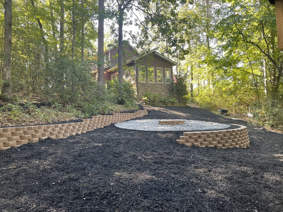 Brand new fire pit!