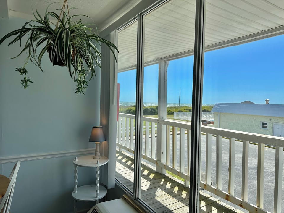 Ocean view from unit.
