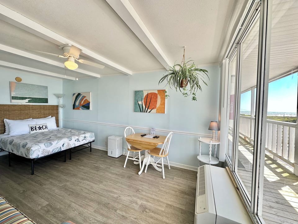 300 sqft ocean view studio unit.