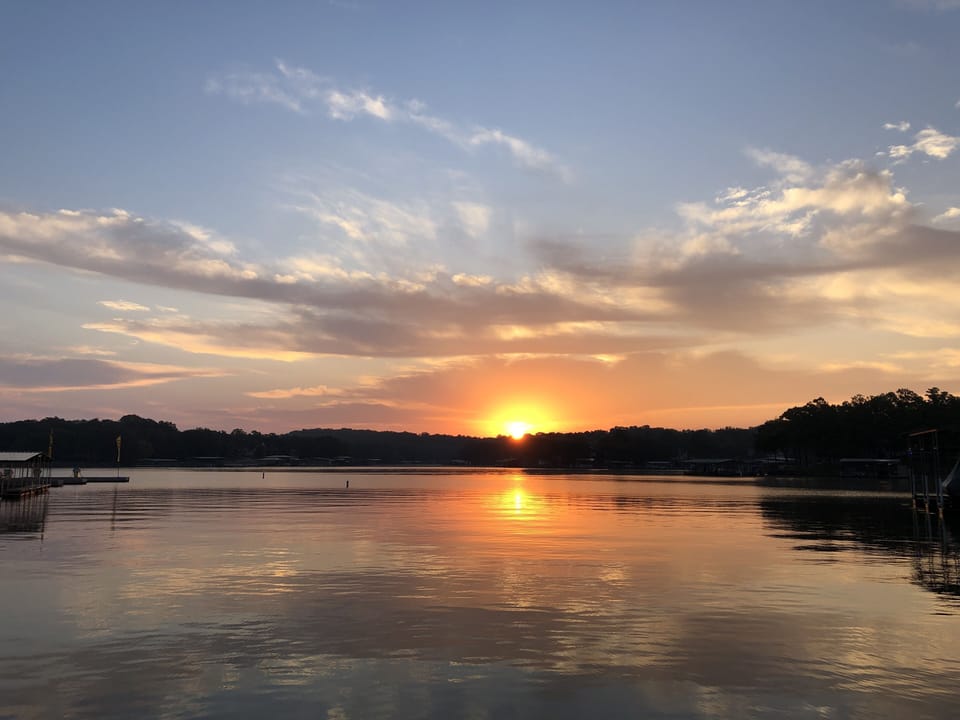 Take a peaceful, early morning walk while you watch the sun rise.
