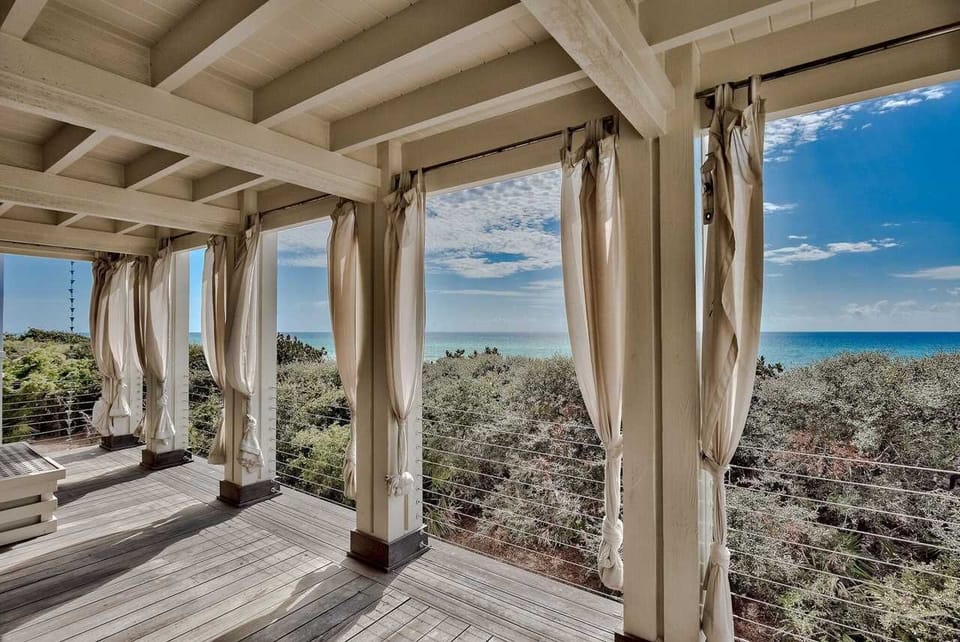 Curtains available for additional privacy
