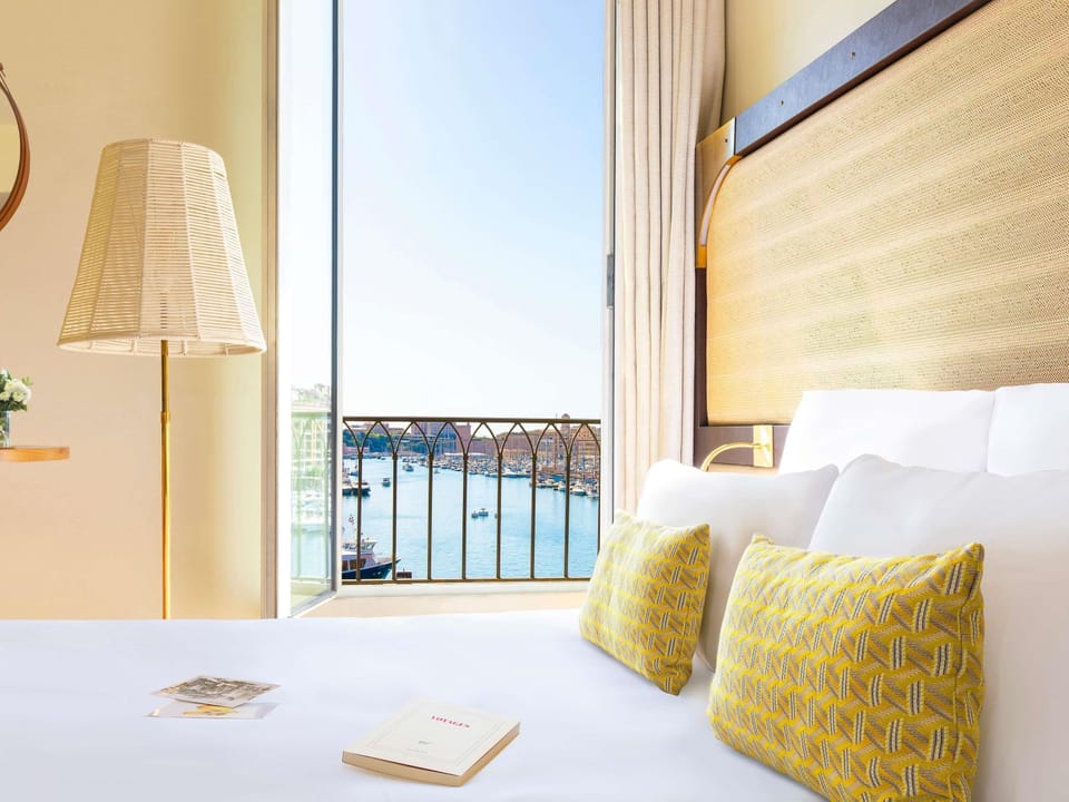 Deluxe Room, 1 Double Bed (Old Port view) | Premium bedding, pillowtop beds, minibar (free items), in-room safe