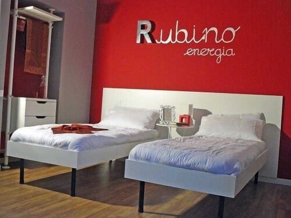 Memory foam beds, in-room safe, desk, blackout drapes