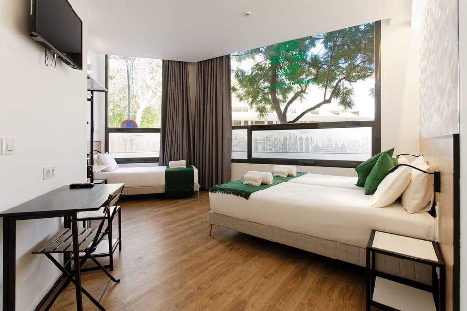 Superior Triple Room, City View | Egyptian cotton sheets, premium bedding, down comforters