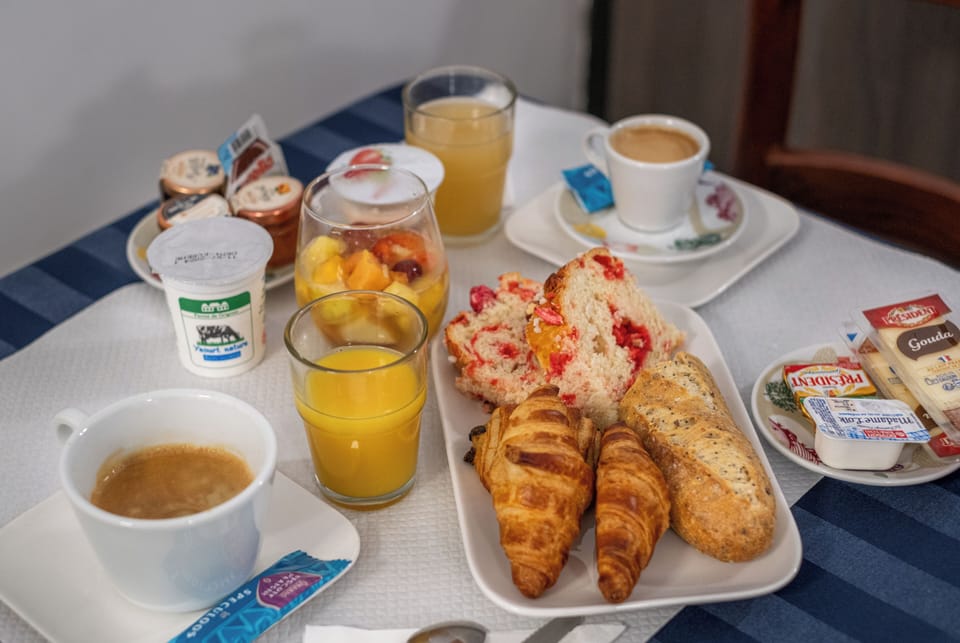 Daily continental breakfast for a fee