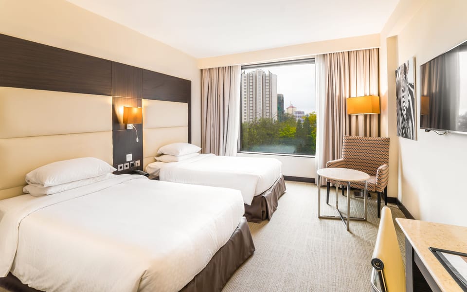 Traditional Room, 2 Twin Beds | Premium bedding, minibar, in-room safe, desk