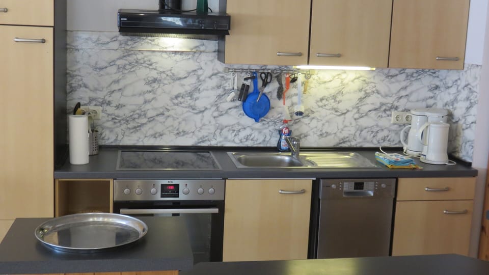Apartment | Private kitchenette | Fridge, microwave, oven, dishwasher