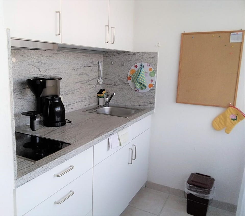 Apartment | Private kitchenette | Fridge, stovetop, coffee/tea maker, cookware/dishes/utensils