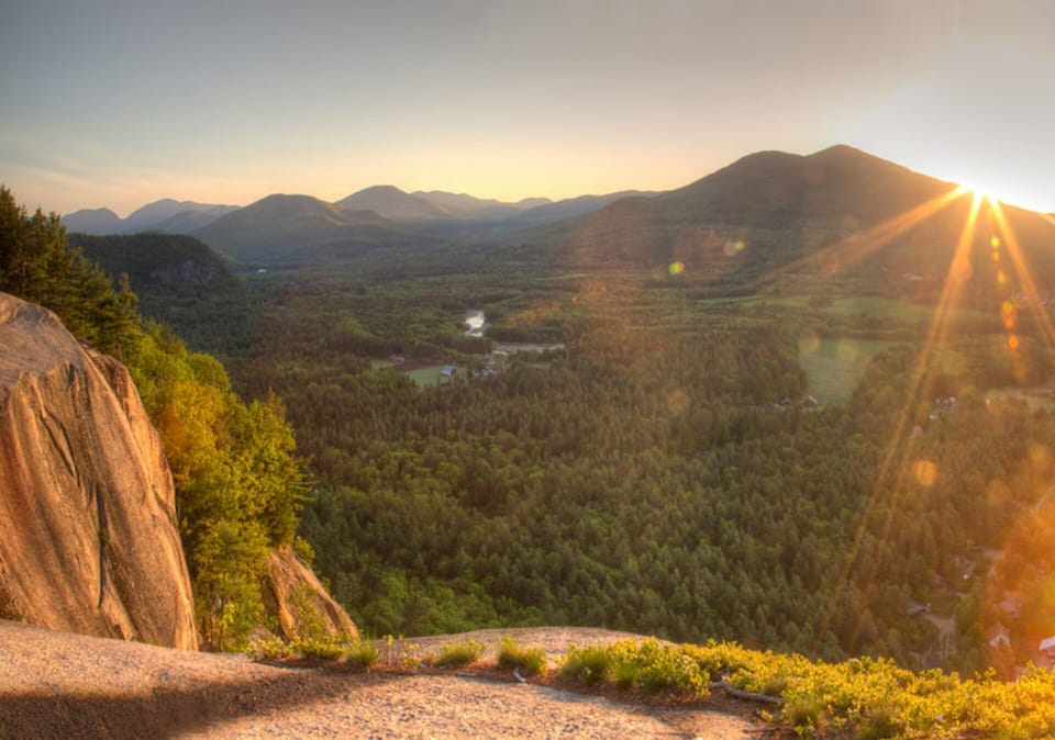 Cathedral Ledge (1 mile away - hike or drive to summit)