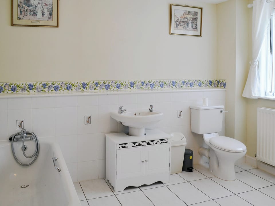 Bathroom | Fairways Cottage, Belford, near Bambugh
