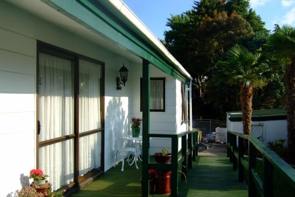 Looking from front entry down to front gate