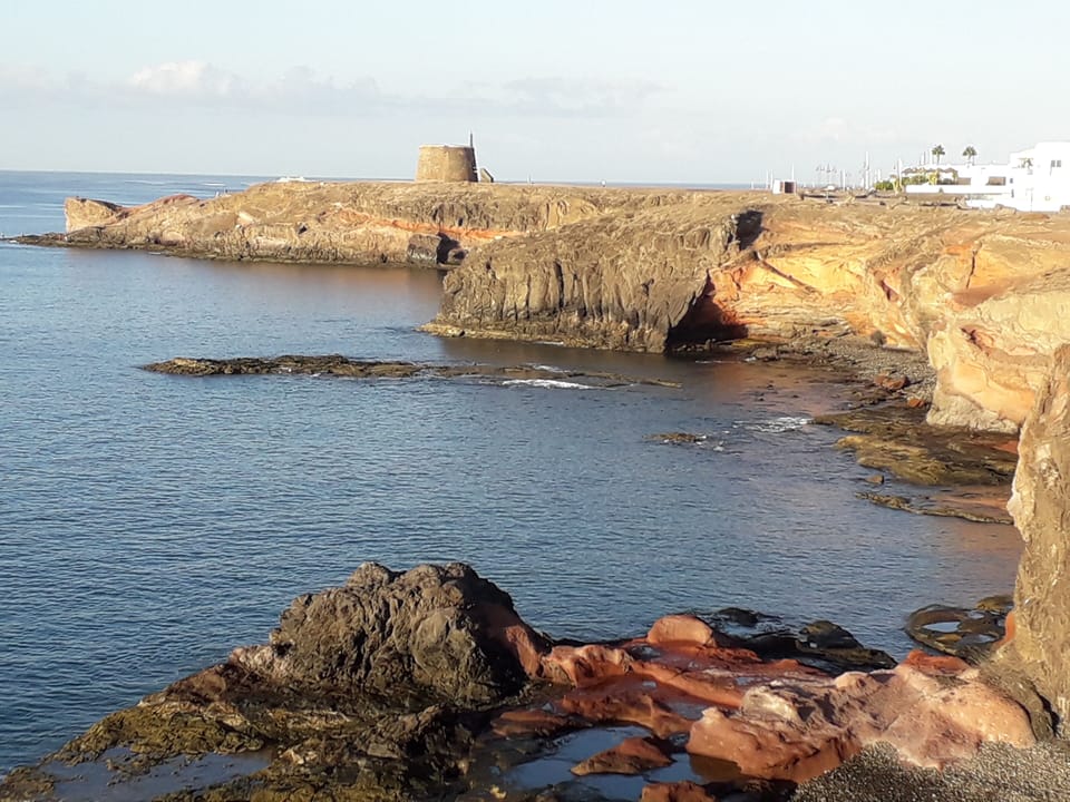 Cliff top promenade to marina and town centre