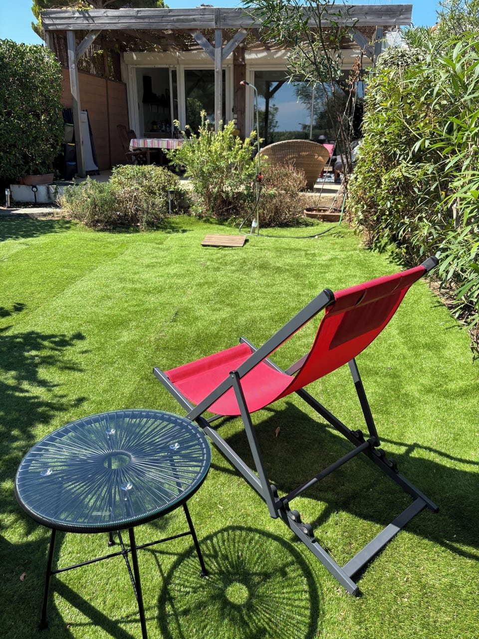 House view from garden