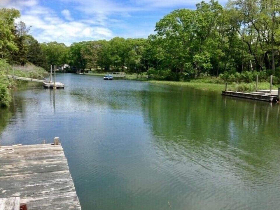 Private dock on Goose Creek