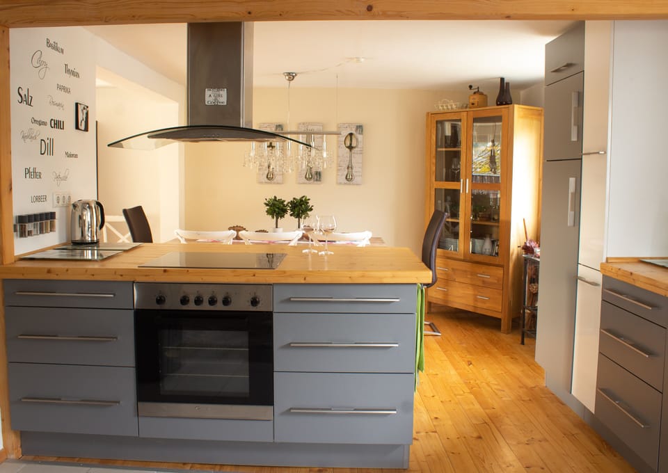 House | Private kitchen | Coffee/tea maker, fridge, oven, dishwasher